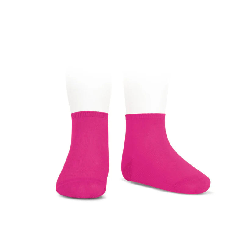 Condor Stretch Cotton Anklets 513 Fuchsia - 2138/4