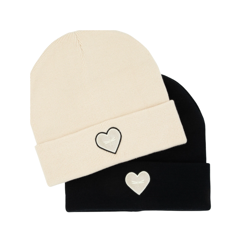 Tal The Velvet Heart Beanie - Cream Edit - Tal-67-AYR