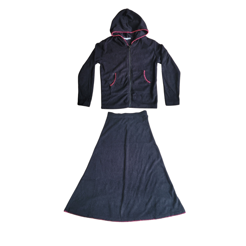 Waterwize Girls/Teens Terry Set With Merrow Stitching - BVS2512