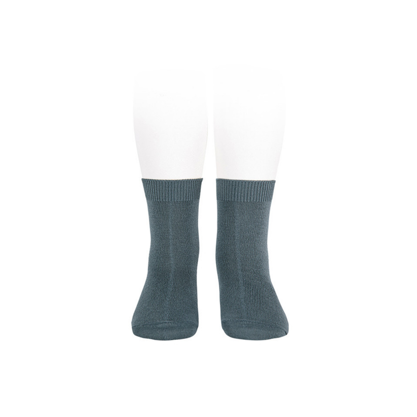 Condor Flat Cotton Crew Socks 252 Zinc - 2019/4