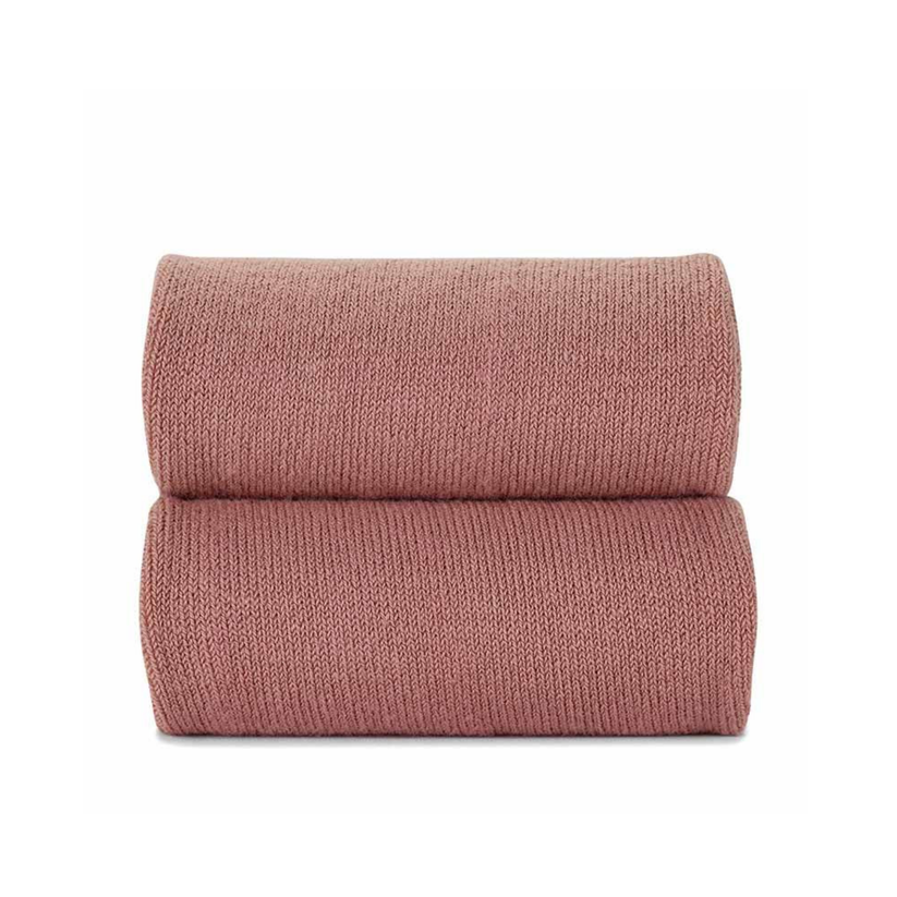 Condor Flat Cotton Crew Socks 126 Terracotta - 2019/4