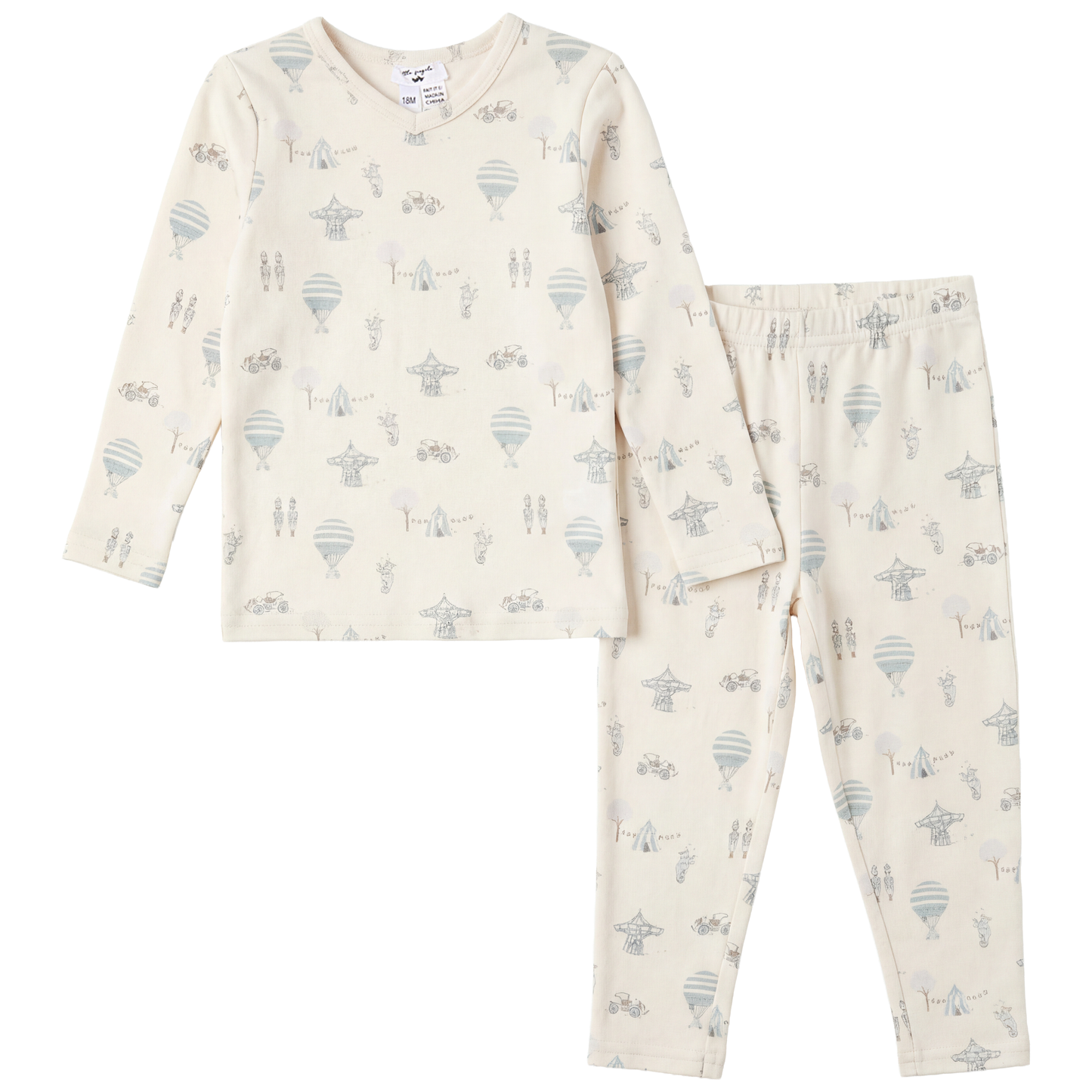Little Fragile 2 Pc Set With Legging Organic Cotton - SB6CP7317E