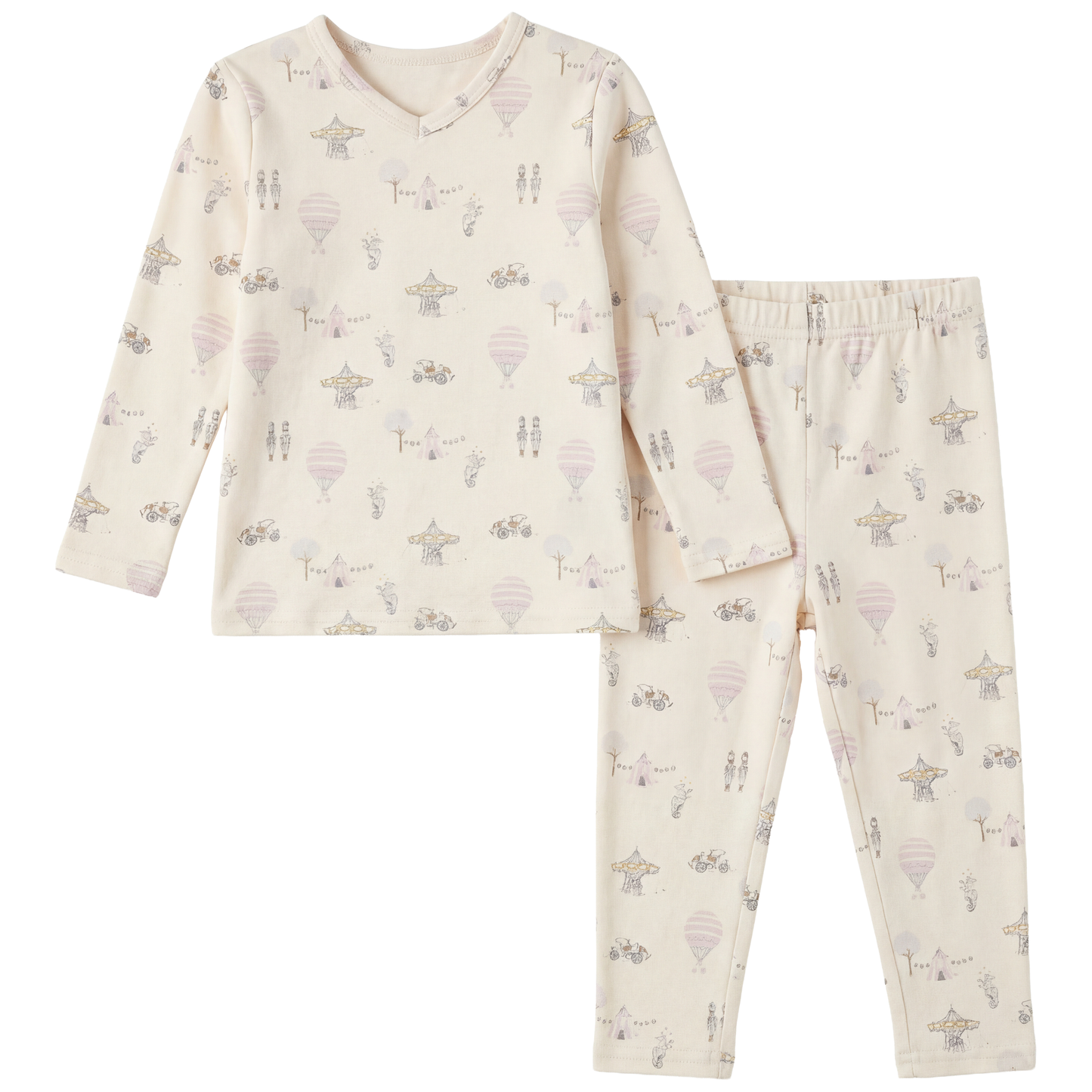 Little Fragile 2 Pc Set With Legging Organic Cotton - SB6CP7317E