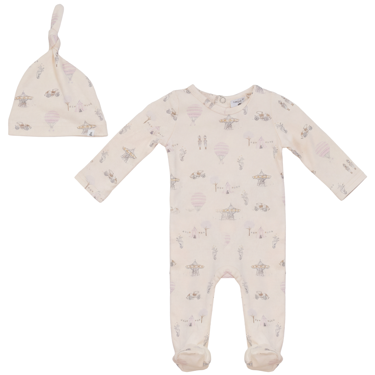 Little Fragile Romper With Print - SB6CP7317