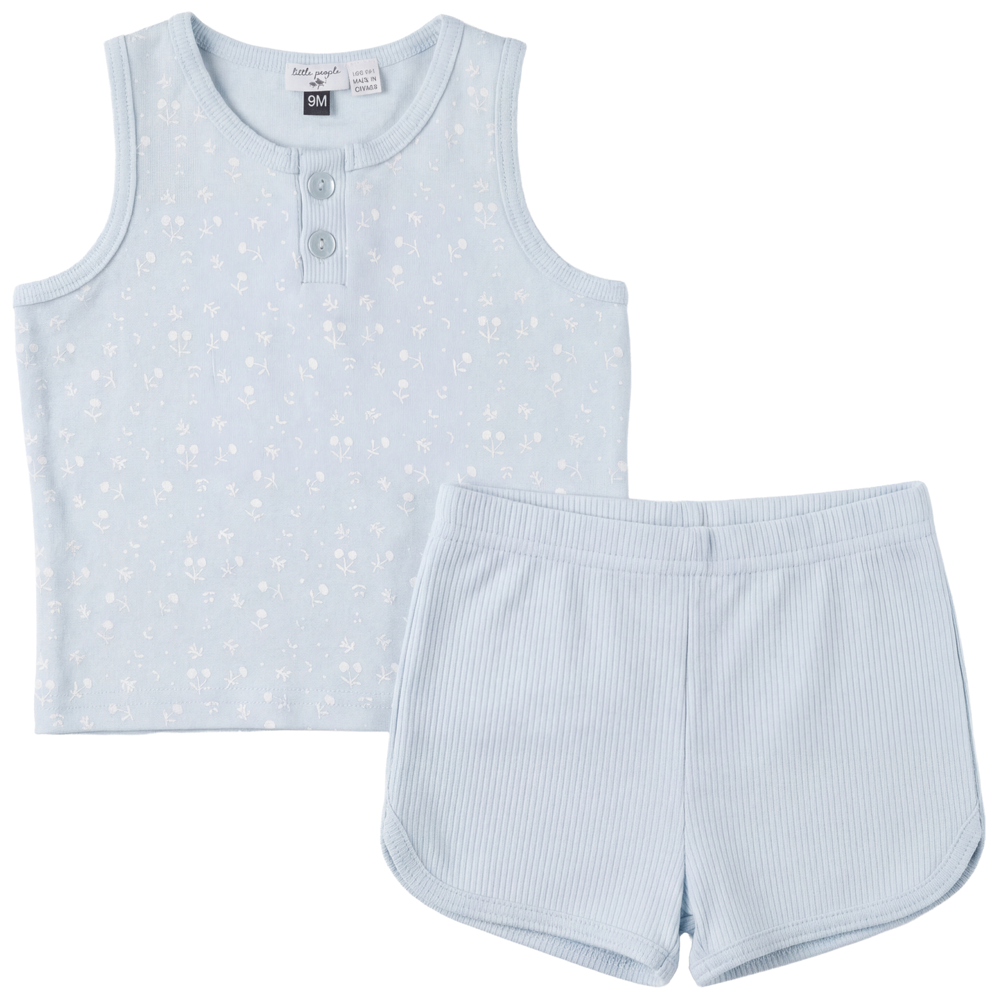 Little Fragile Sleeveless Short Set - SB6CP7384ES
