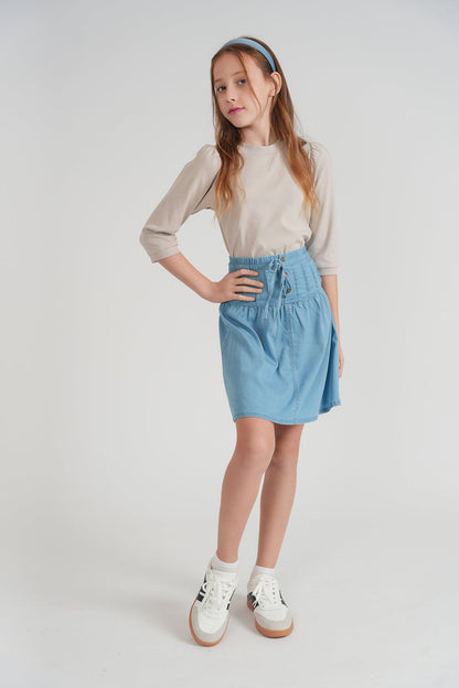 Pinky Promise Puff Sleeve T Shirt - SB6CY2873