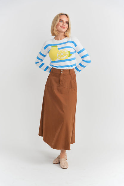 Noni Daily Lemon Knit Sweater - SB6CYT2913