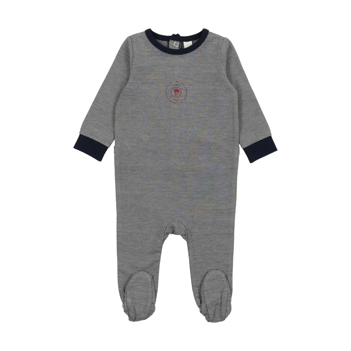 Lil Legs Striped Lounge Footie