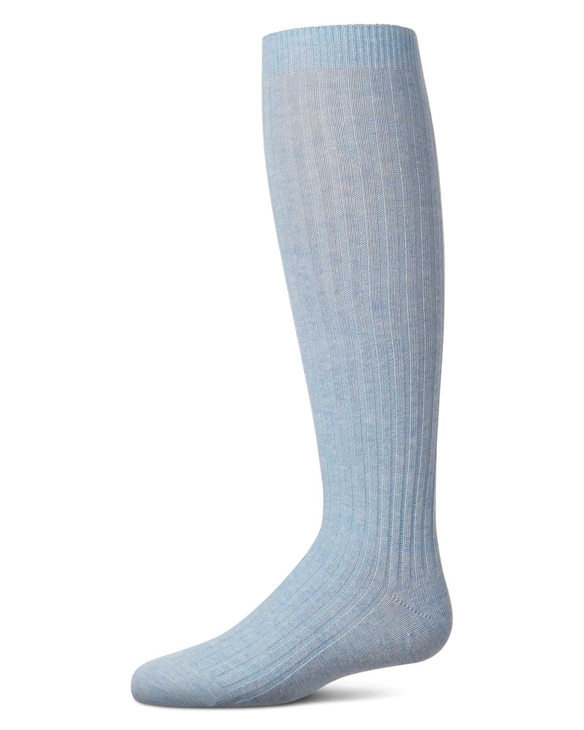 Ribbed Cotton Blend Knee High Sock