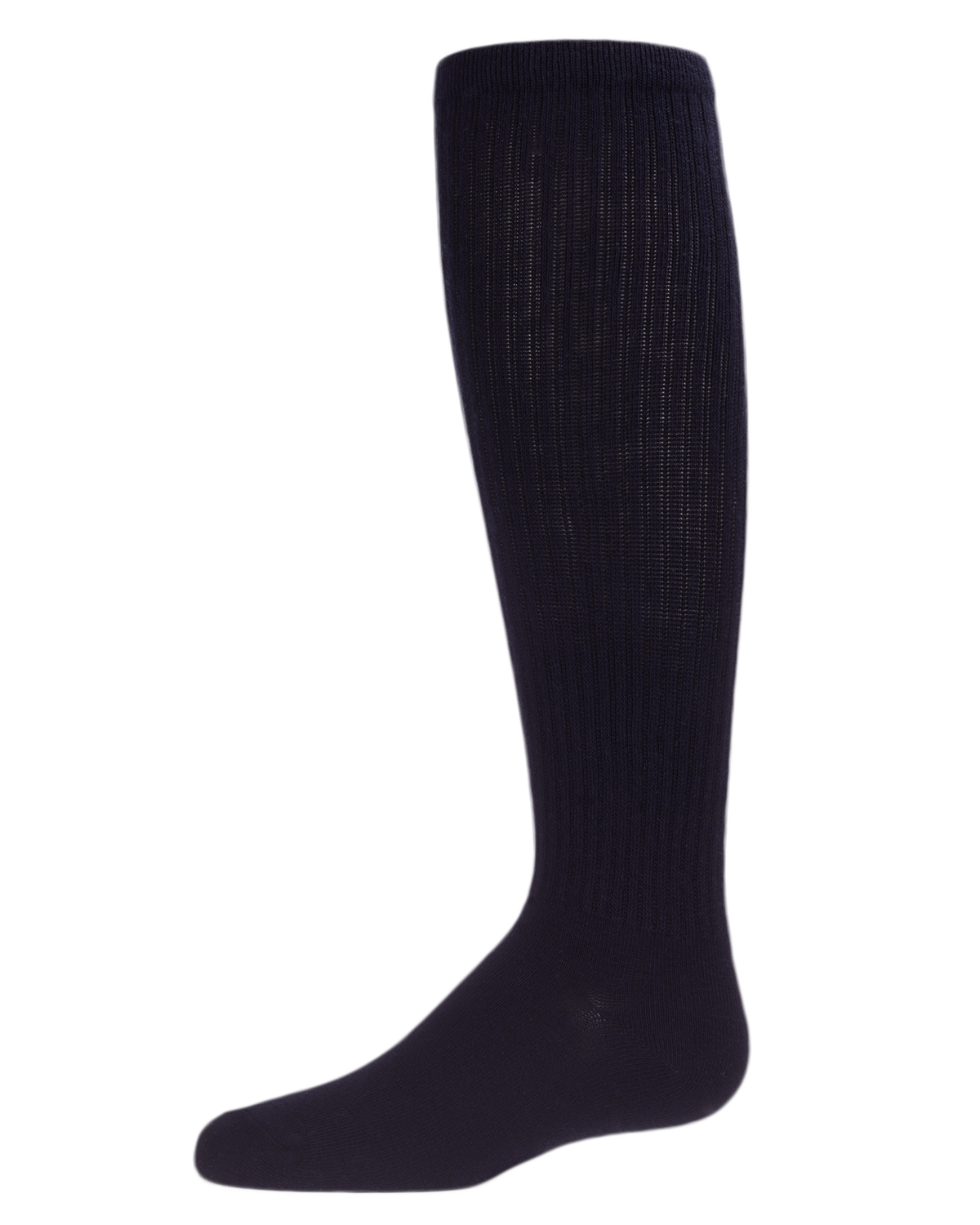 Athletic Ribbed Cotton Blend Knee High Sock | Hosiery Plus