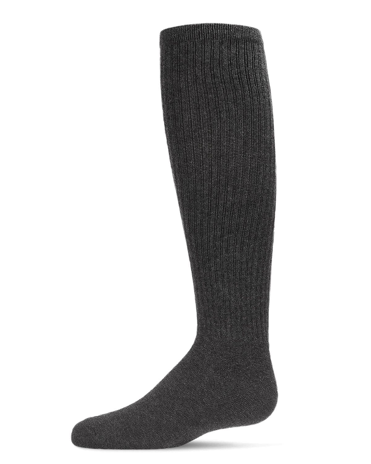 Spot-On Girl's Athletic Ribbed Cotton Blend Knee High Sock