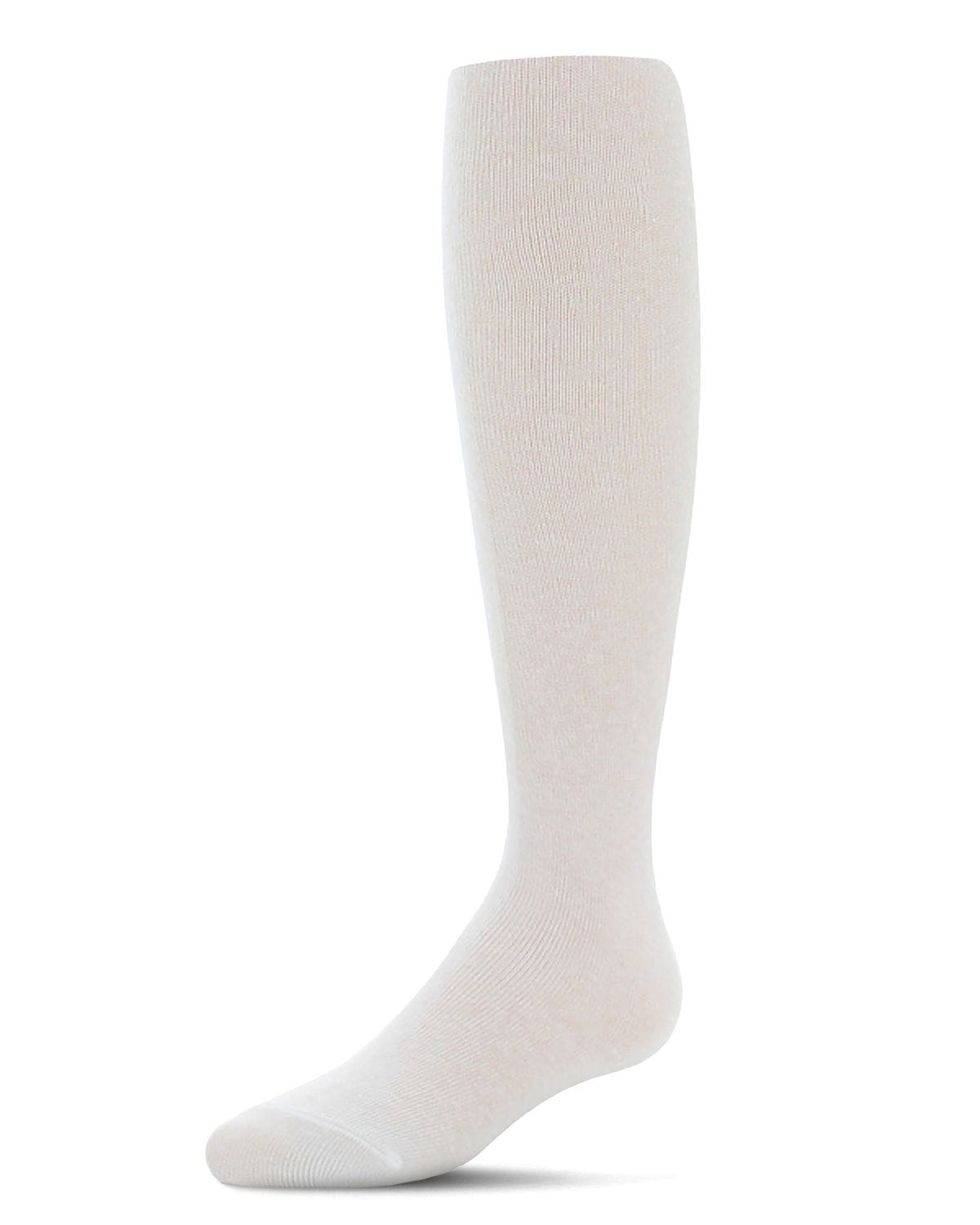 Spot-On Solid Cotton Girls Sweater Tights