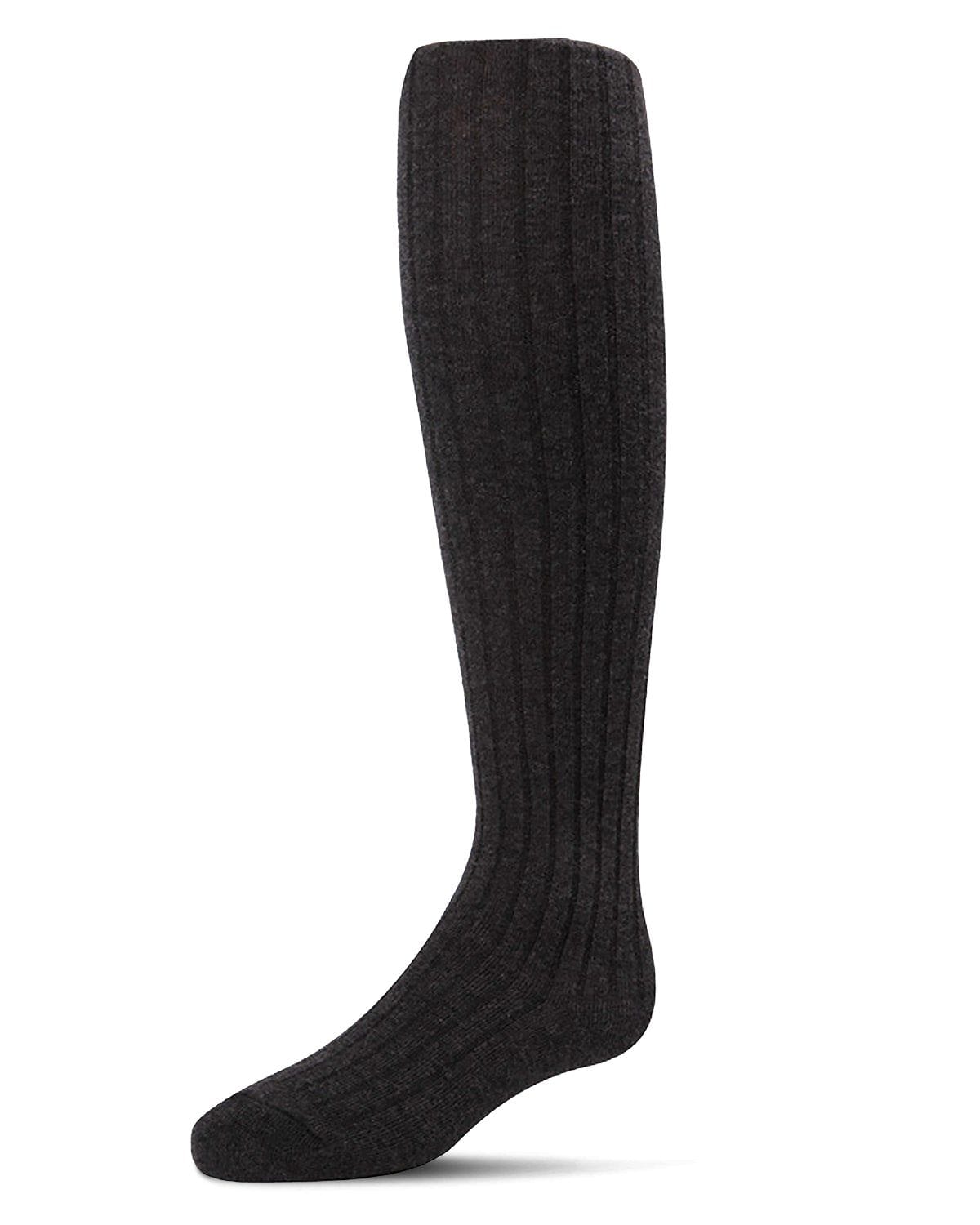 Spot-On Girl's Ribbed Cotton Blend Tights