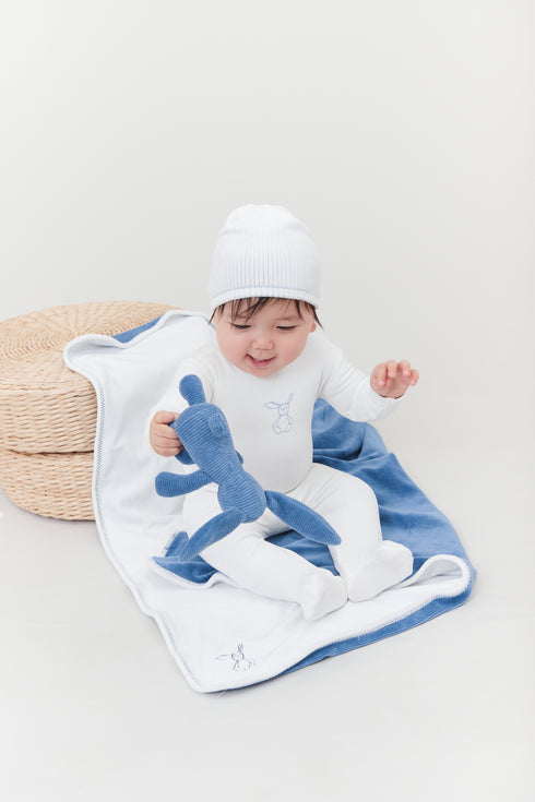 Kipp Bunny Terry Romper & Hat Set - TD3107RH