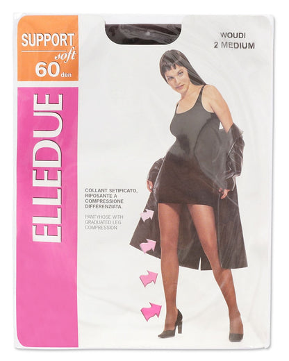 Elledue Riposante Support 60 Denier Tights Support 60 Hosiery Plus