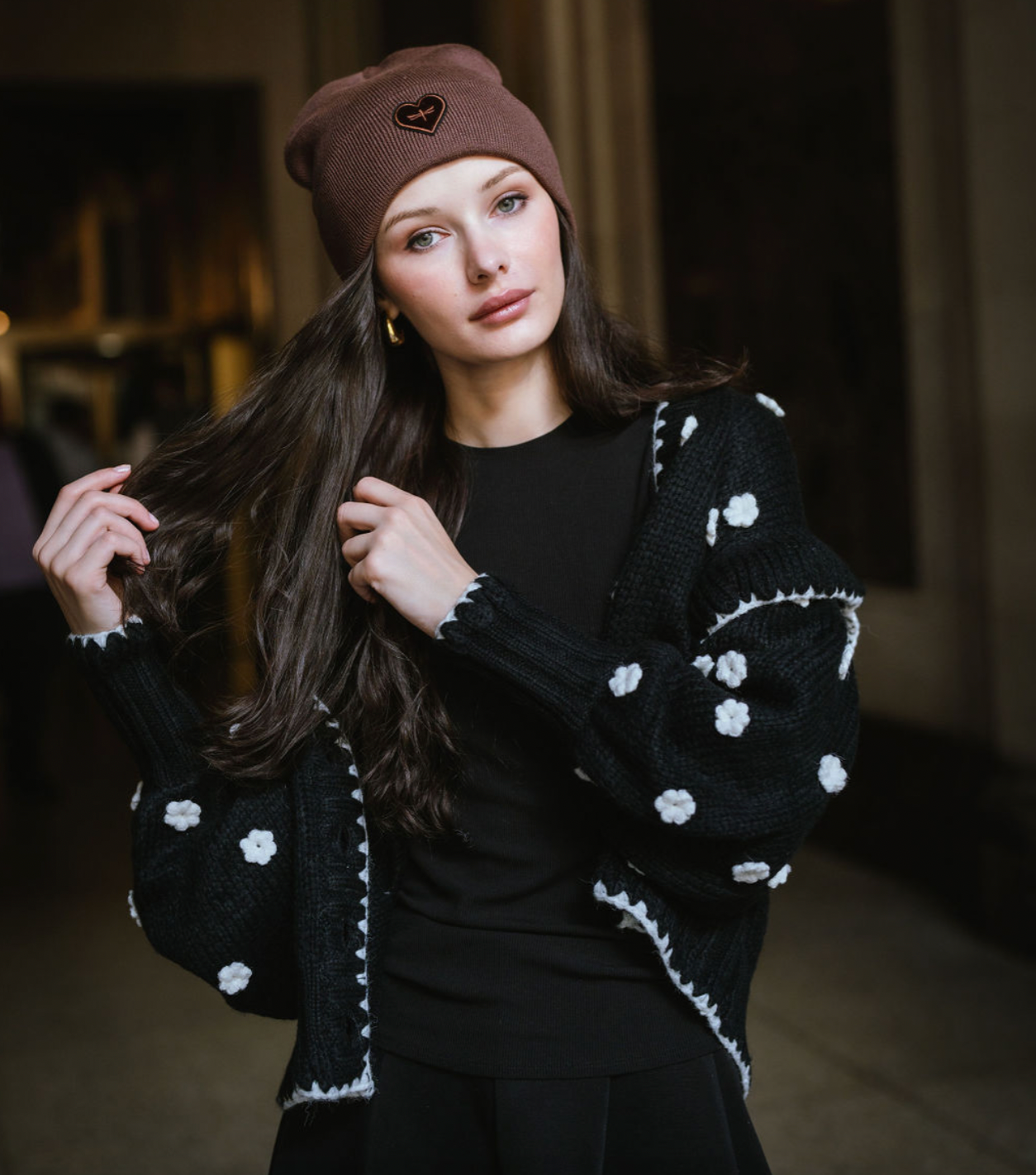 Tal New The Velvet Heart Beanie - Tal-36-AYR