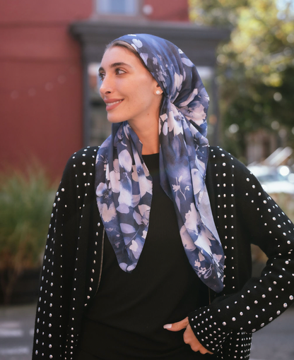 Tal Midnight Tapestry Headscarf - Tal-65-AYR