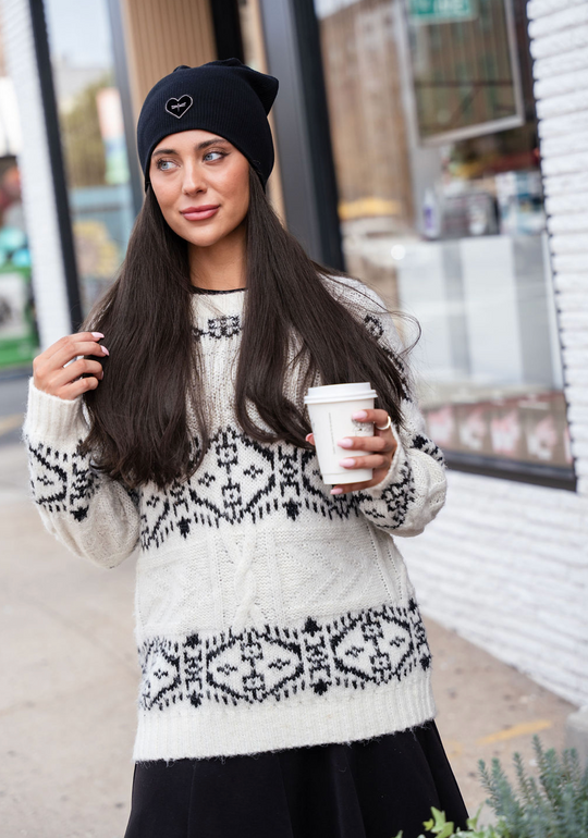 Tal The Gunmetal Heart Beanie - Tal-37-AYR