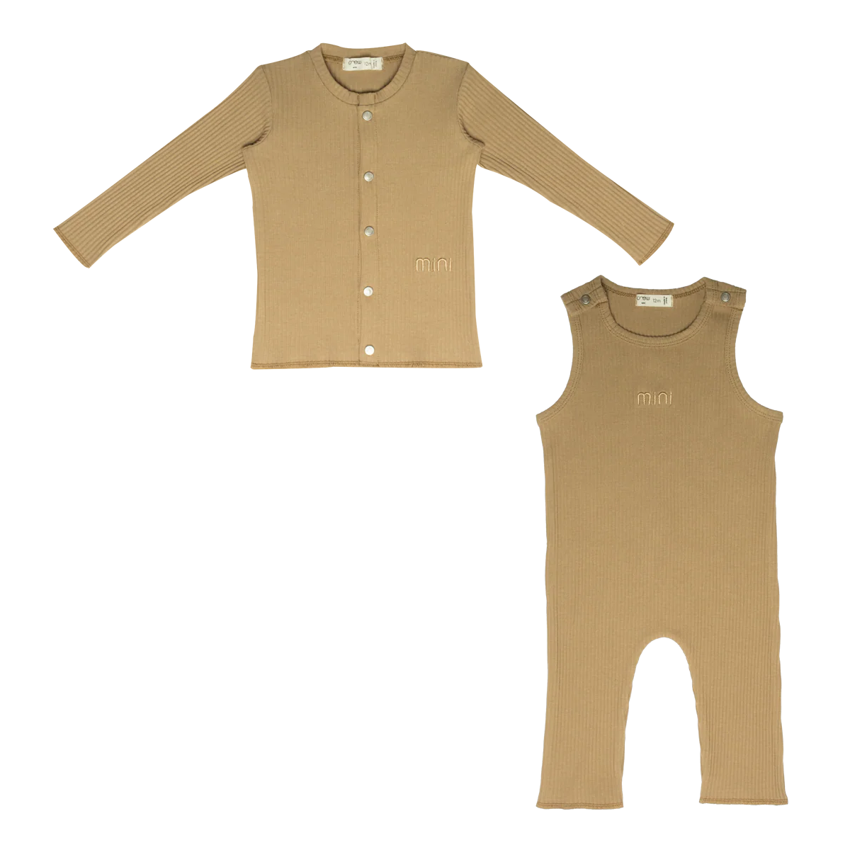Crew Mini Ziki Rib Overall Set - AL3065
