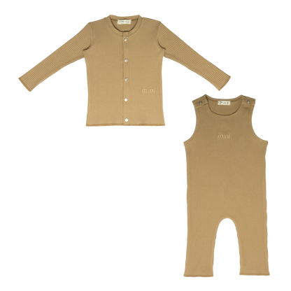 Crew Mini Ziki Rib Overall Set - AL3065