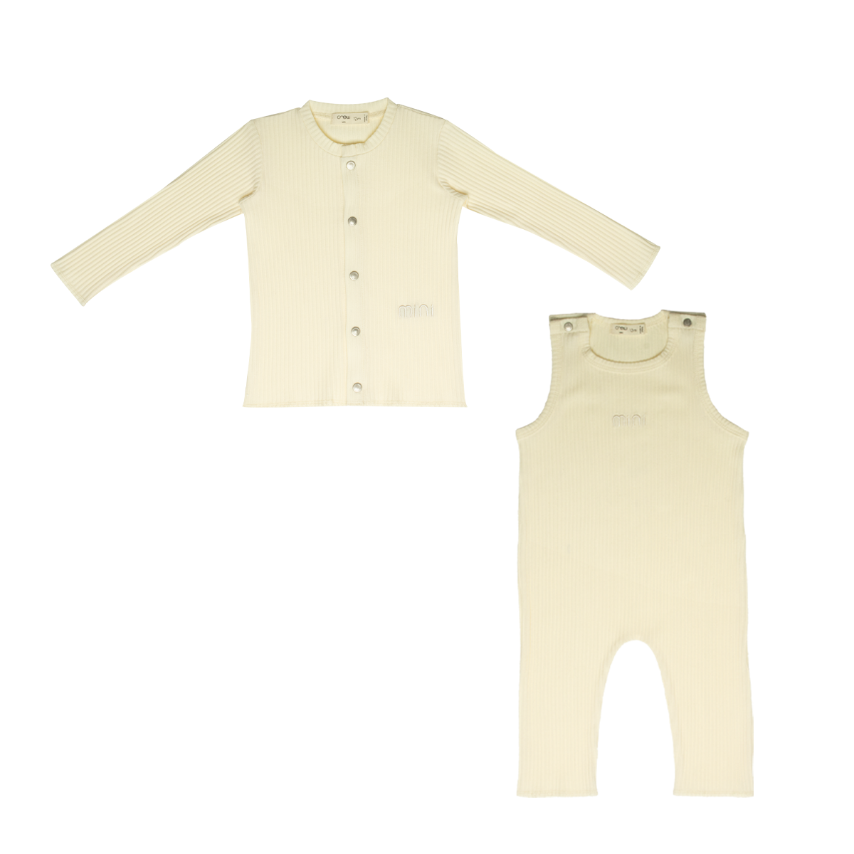 Crew Mini Ziki Rib Overall Set - AL3065
