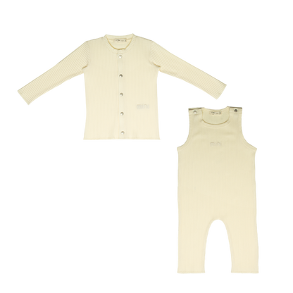 Crew Mini Ziki Rib Overall Set - AL3065