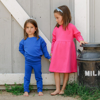 Bonjoy Embossed B Sweatshirt Set - BTW25008SW