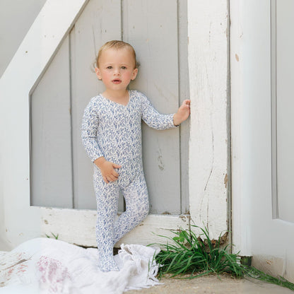 Bonjoy Petit Floral Footie - BLW2530155F