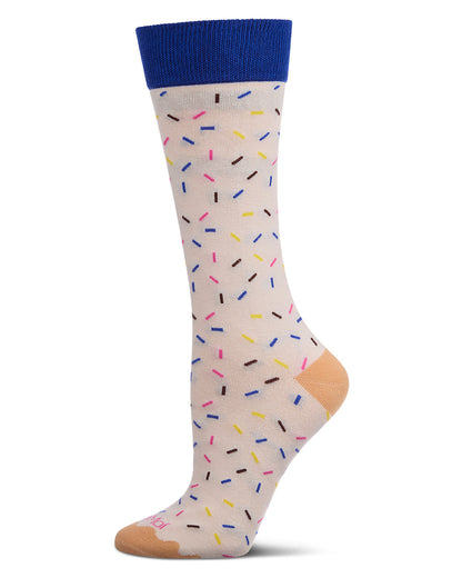 Memoi Chanukah Donut Crew Socks Gift Box - UGV10376