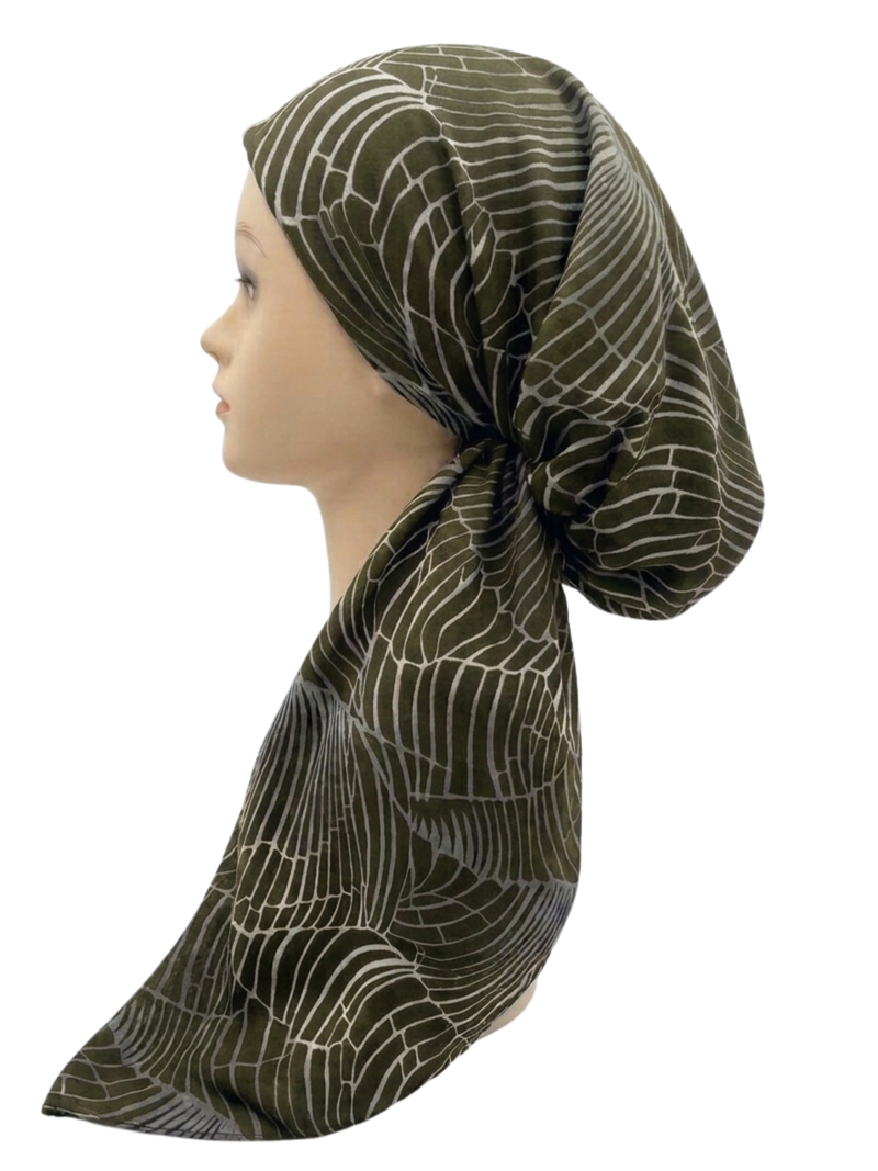 Revaz Colored Lines Pretied Headscarf - HS751