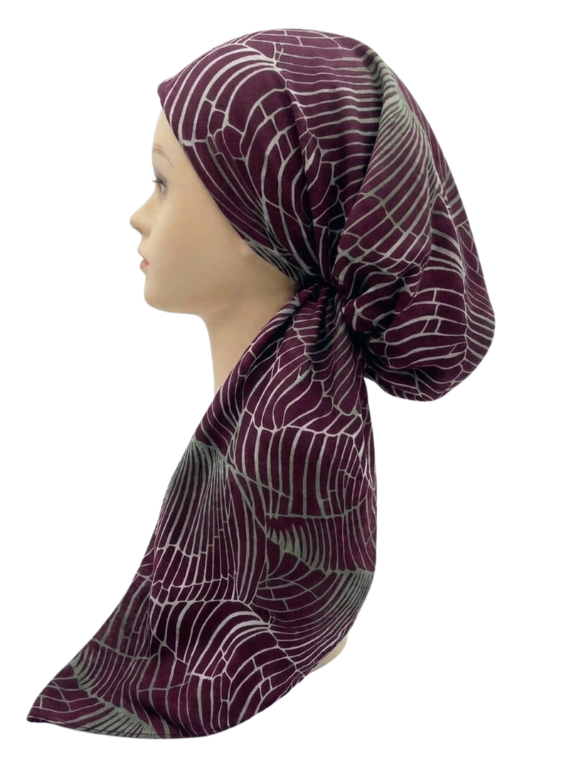 Revaz Colored Lines Pretied Headscarf - HS751