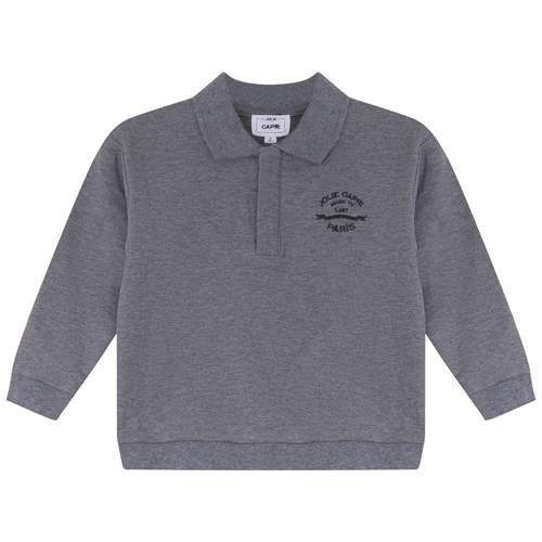 Jolie Capri Boys French Fleece Spandex Polo Sweatshirt - WB6CY3063TB
