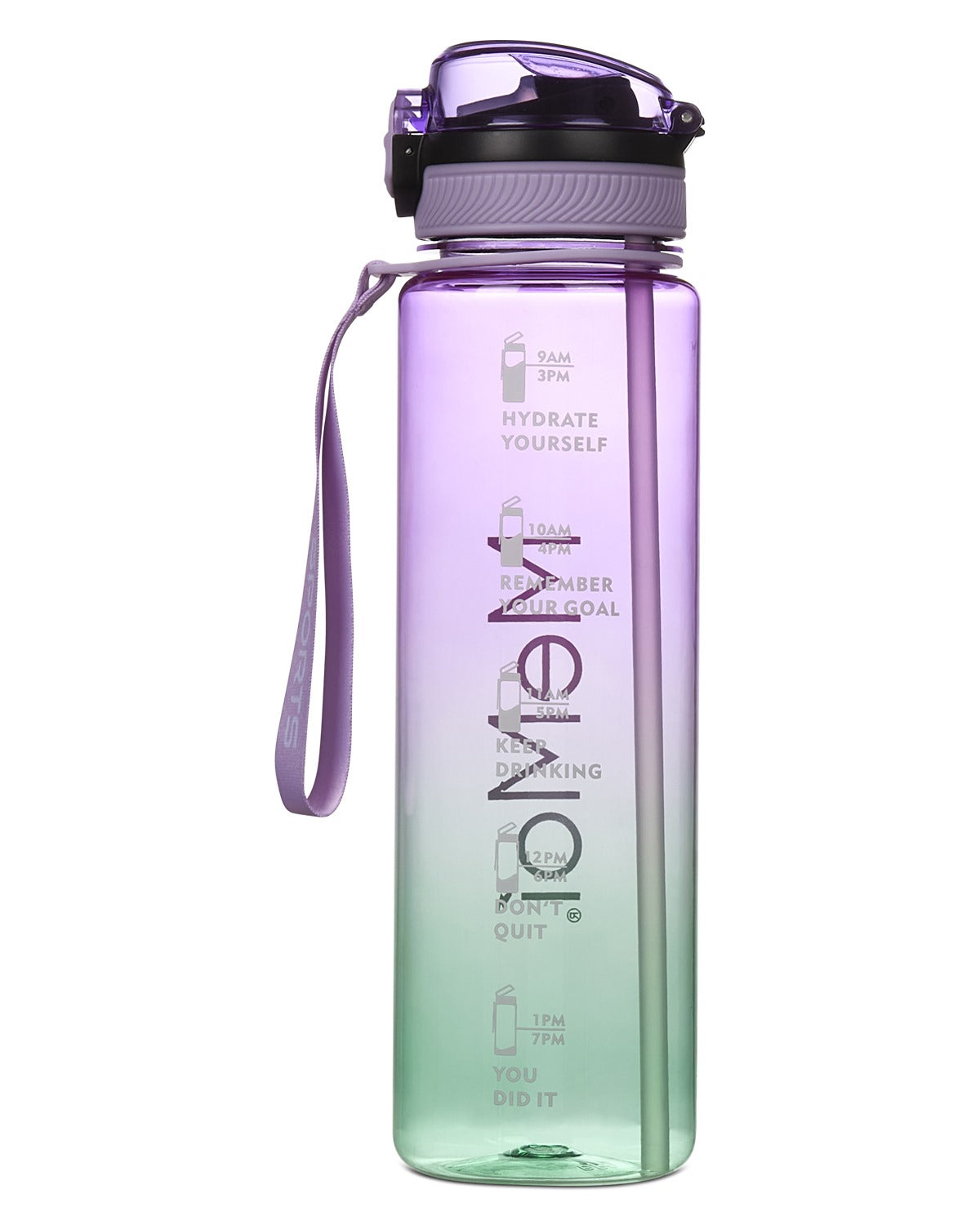 MeMoi Promo Straw Water Bottle