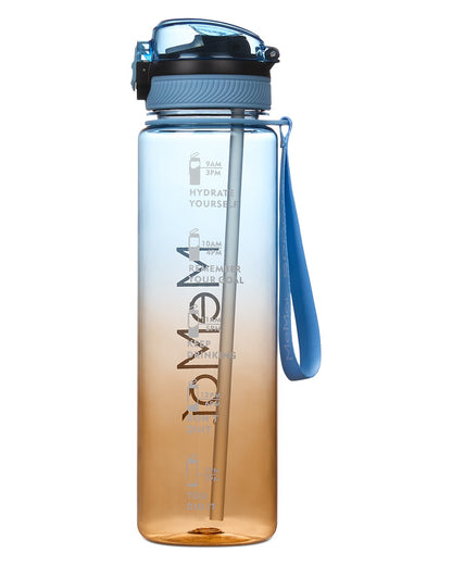 MeMoi Promo Straw Water Bottle