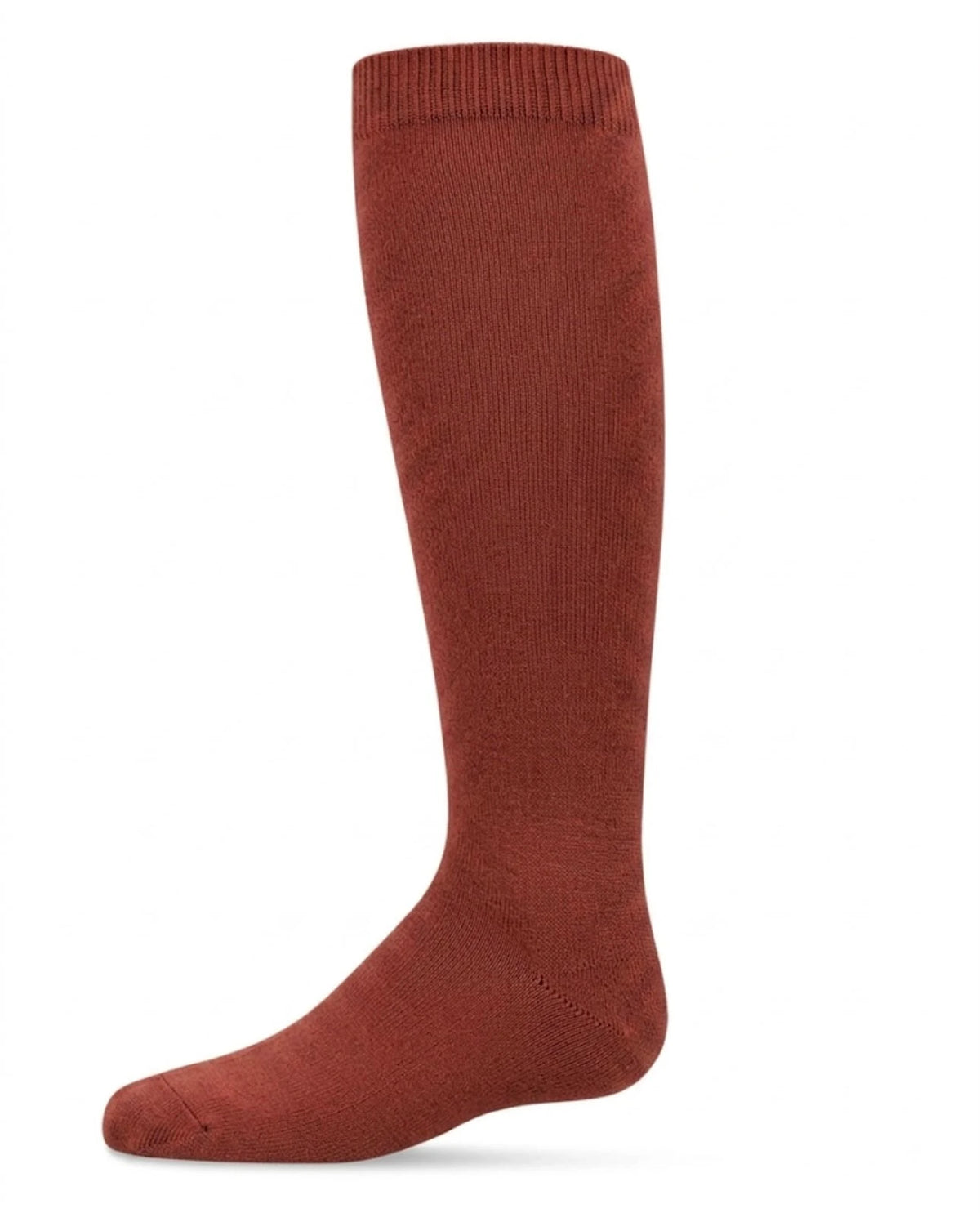 Memoi Kids Basic Soft Rayon from Bamboo Knee High Socks Pumpkin Spice - Mk-6266