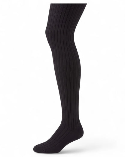 Memoi Hug & Snug Cotton Ribbed Tights - MK-342