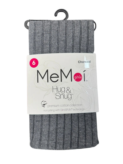 Memoi Hug & Snug Cotton Ribbed Tights - MK-342