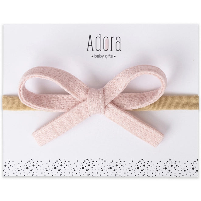 Adora Waffle Bow Headband - ABG_WBH002