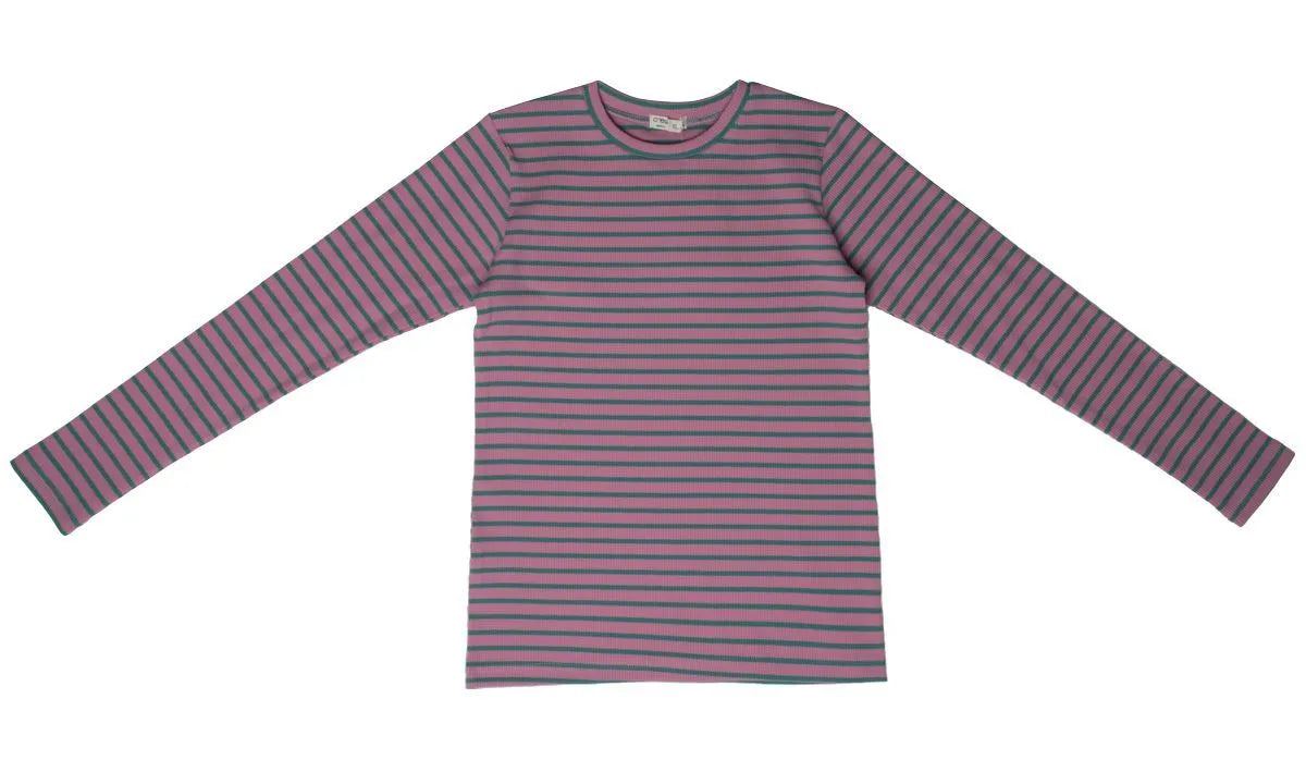 Crew Rib Stripe Tee - AL2999