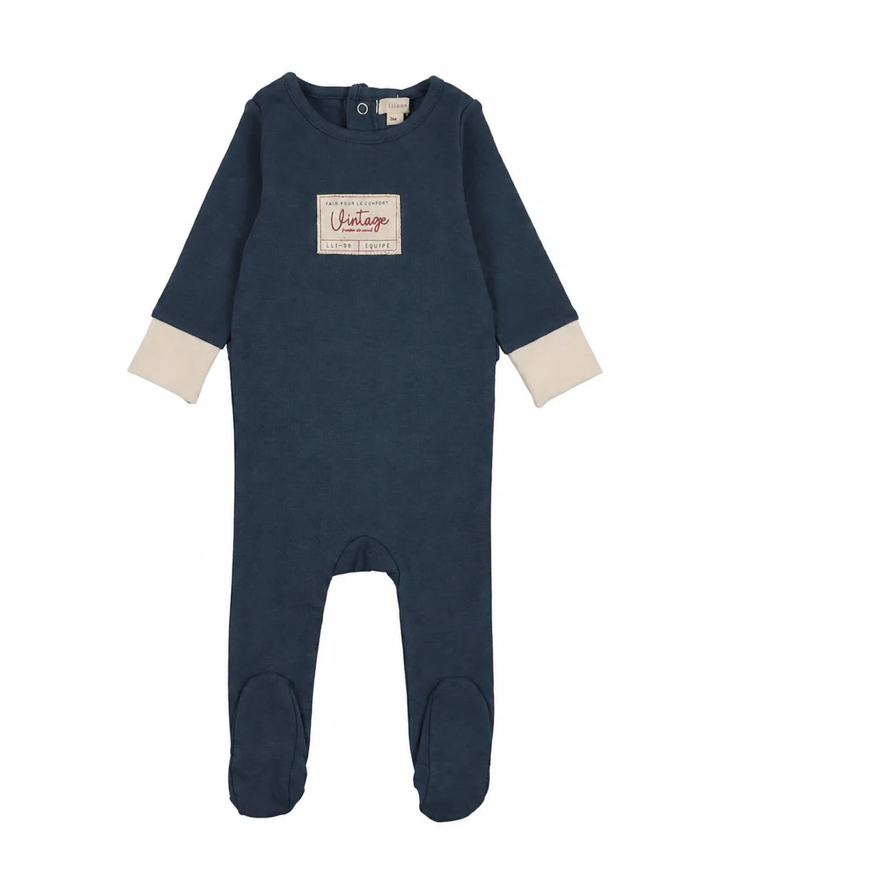 Lil Legs Color Block Footie - AF26S305A