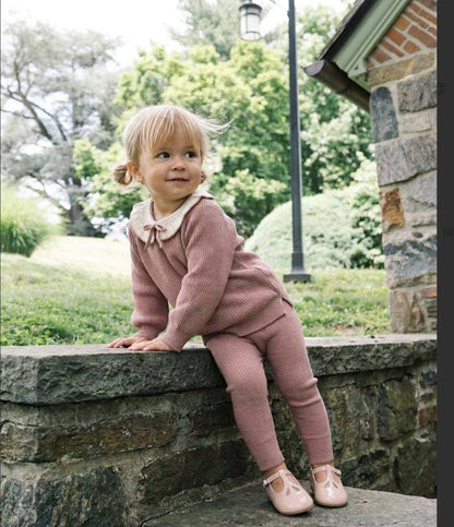 Lil Legs Ruffle Collar Knit Toddler Set - AF26TP502