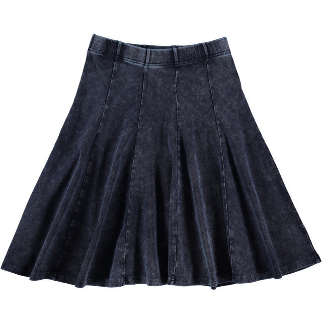 Hopscotch Girls Stonewash Panel Skirt - Wns-2457