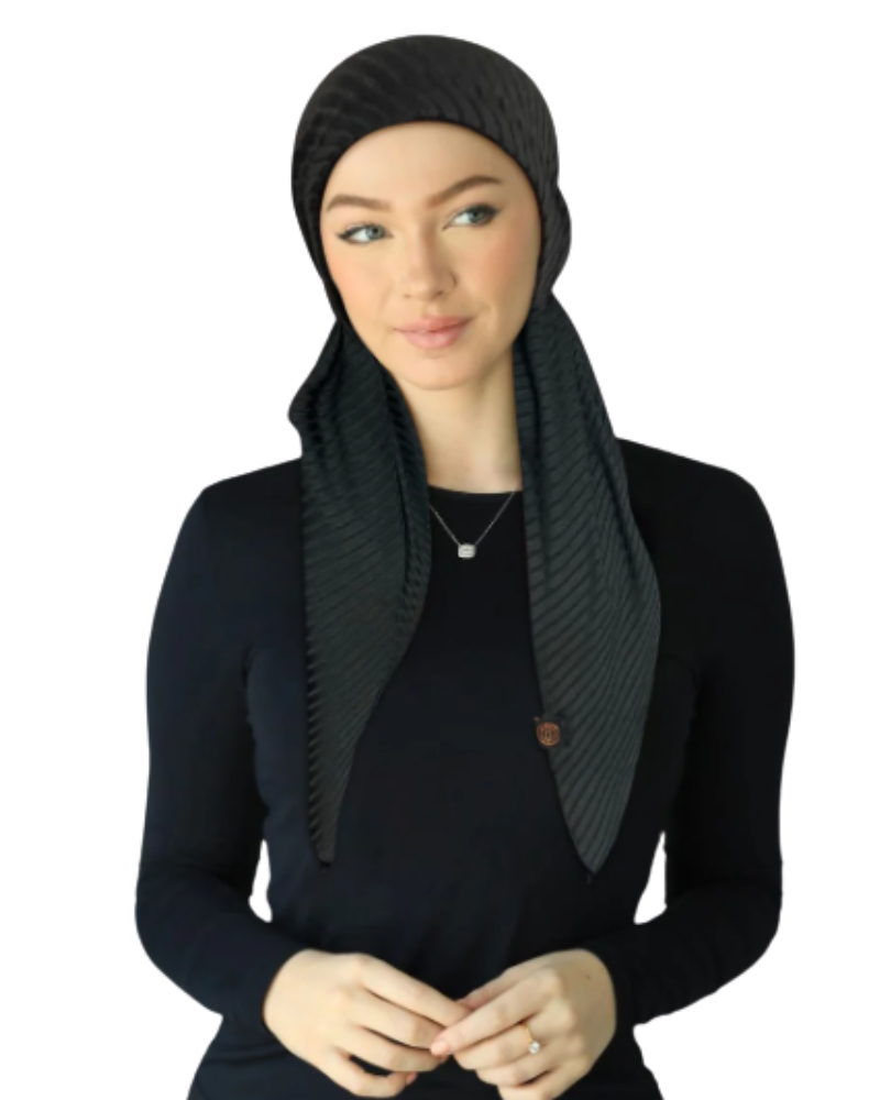 Cherie Ribbed Fabric Headscarves - HA-RIBBED