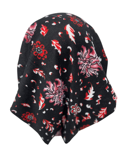 Cherie Accessories Adjustable Pre-Tied Plaid Knit Fabric Headscarves - HA-PLAID KNIT