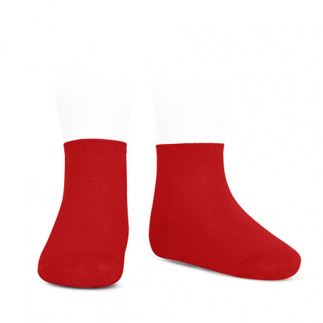 Condor Stretch Cotton Anklets 550 Red - 2138/4