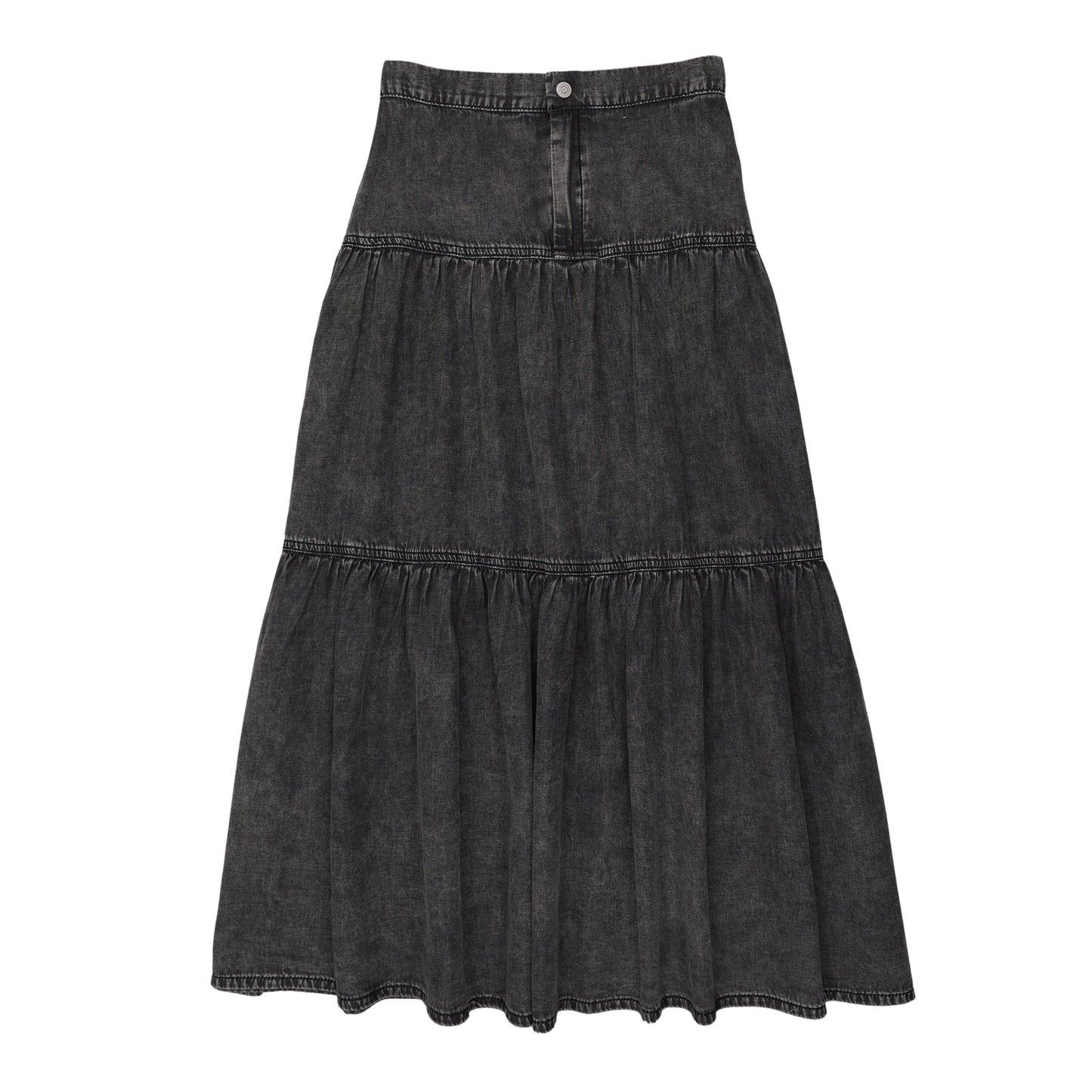 Lil Legs Denim Tiered Maxi Skirt - DTMSKT-SS26