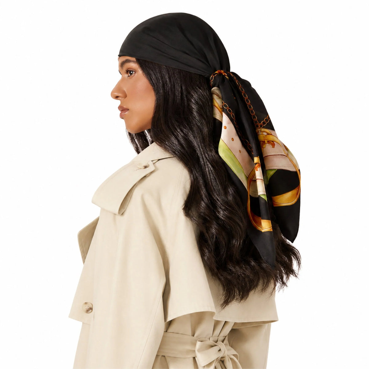 Tie Ur Knot Hold Your Horses Headscarf - TUK-12-AW26