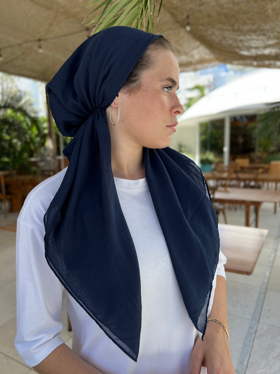 The Scarf Bar Versatile Pretied Cotton - VPC-TSB