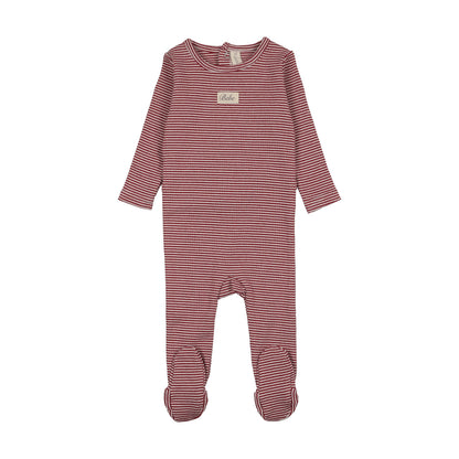 Lilette Striped Bebe Footie - LTF26LS120F
