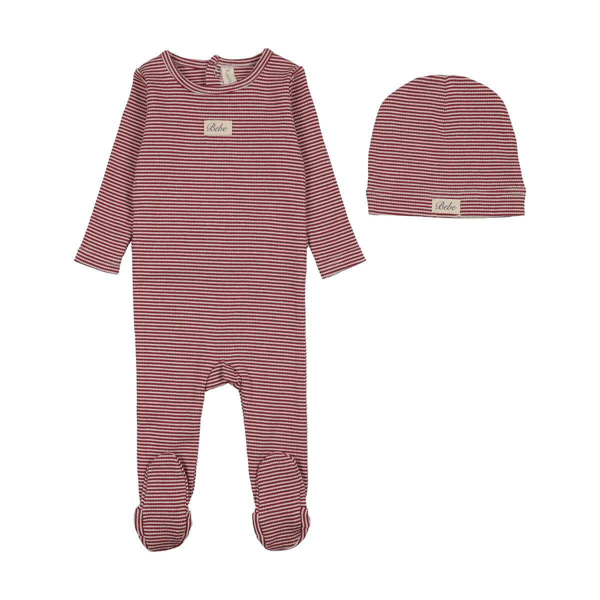 Lilette Striped Bebe Footie Set - LTF26LS120FS